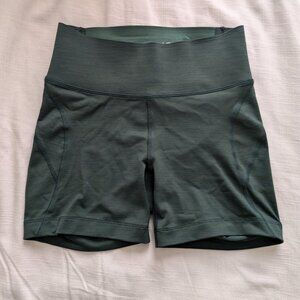 Outdoor Voices TechSweat Flex XS Green Spandex Shorts